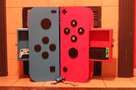 Nintendo Switch Tv Cabinet Etsy