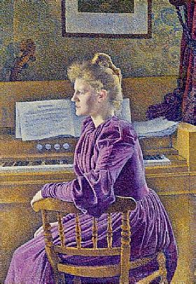 Théo Van Rysselberghe Maria Sèthe tableau de GRANDS PEINTRES et