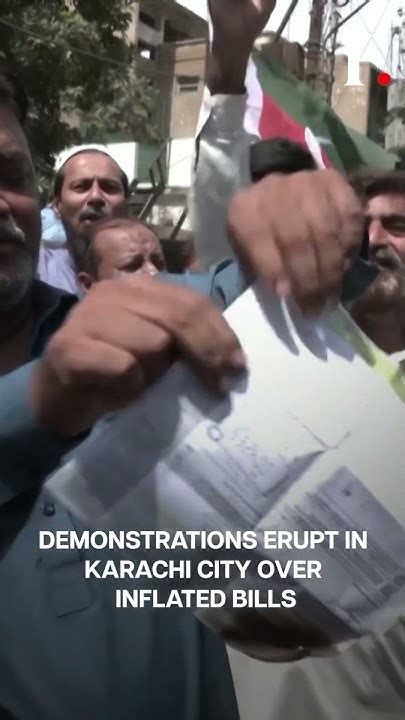 Pakistanis Protest Against Rising Electricity Bills In Karachi Subscribe To Firstpost Youtube