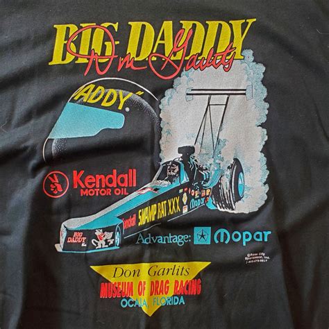 Vintage Big Daddy Don Garlits Museum Of Drag Racing T Shirt Etsy Ireland