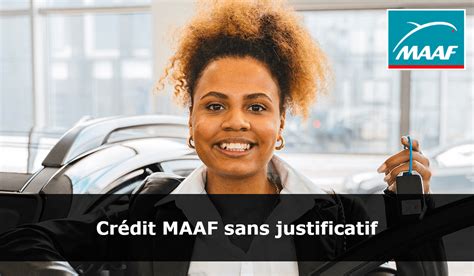 Crédit MAAF sans justificatif Demande de financement auto