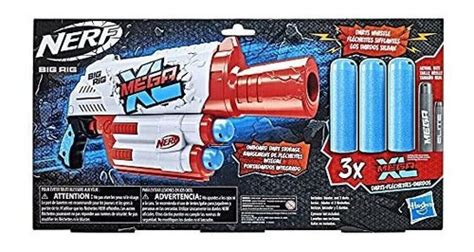 Nerf Mega Xl Big Rig Blaster Mega Dardos Mas Grandes De La Cuotas Sin Interés