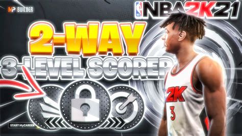 THE BEST 2 WAY 3 LEVEL SCORER BUILD IN NBA 2K21 NEXT GEN CAN DO