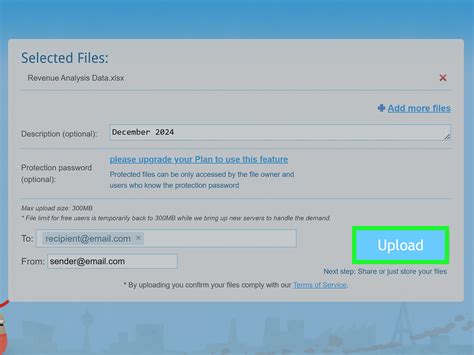 upload files  complete step  step guide