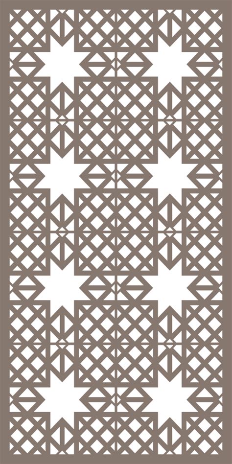 Modular Decorative Screen Panel Pattern Vector Free Vector Cdr Download