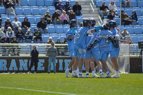 UNC men's lacrosse uses high-scoring first half to handle High Point in ...