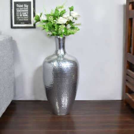 Aluminium Hammered Flower Pot At Best Price In Moradabad Madani