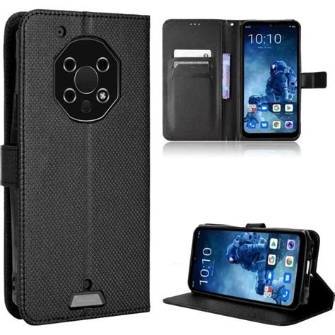 Coque Oukitel WP13 à Rabat en Cuir Flip Magnétique Anti Choc Fonction