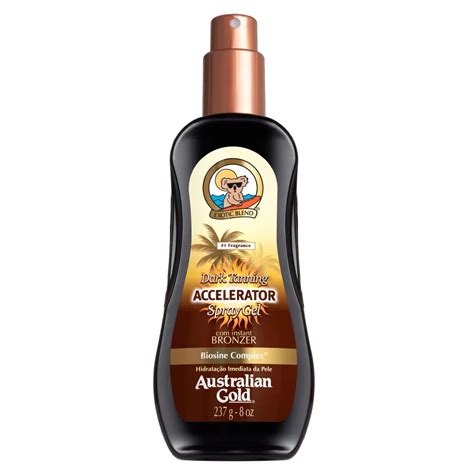 Acelerador De Bronzeado Australian Gold Dark Tanning Accelerator