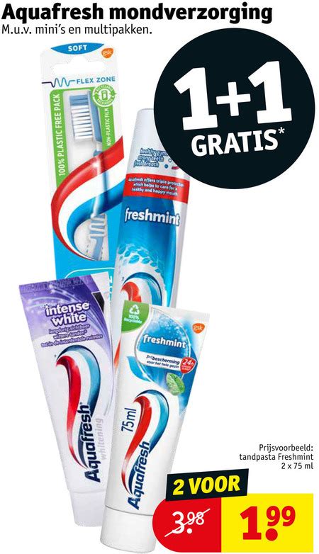 Aquafresh Tandpasta Folder Aanbieding Bij Kruidvat Details