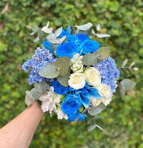 Buqu De Noiva Azul Em Bh Buque De Casamento Civil Bh Floricultura