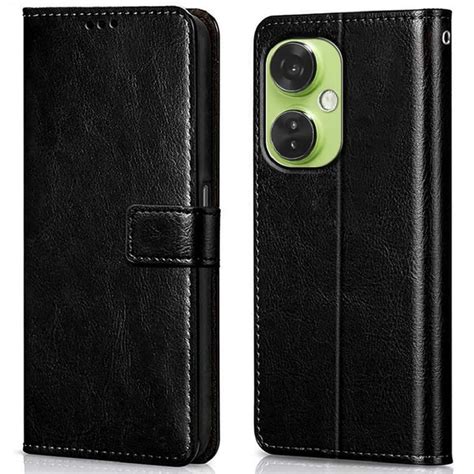 Fastship Cover Case Faux Leather Wallet With Back Case TPU Build Stand