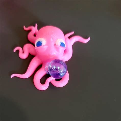 Free Stl File Cute Octopus・3d Printable Model To Download・cults