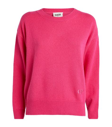 Womens Claudie Pierlot Pink Cashmere Sweater Harrods Countrycode