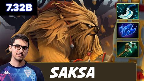 Saksa Earthshaker Soft Support Dota 2 Patch 7 32B Pro Pub Gameplay