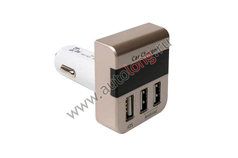 Разветвитель универсальный 3 USB вольтметр купить по низким ценам в ...