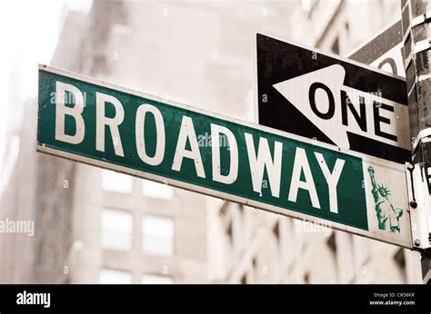 Broadway Street Sign High Resolution