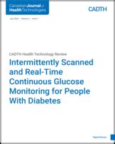 Intermittently Scanned And Real Time Continuous Glucose Monitoring For