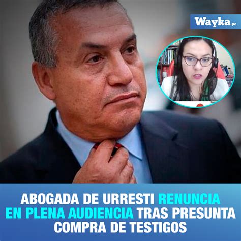 🇵🇪 Wayka📢 On Twitter LoÚltimo Abogada Vanessa Alfaro Quien Defendía