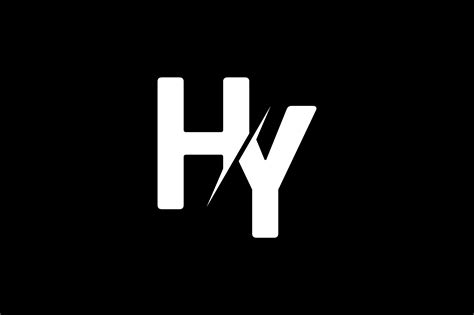 Monogram Hy Logo Design Graphic By Greenlines Studios · Creative Fabrica