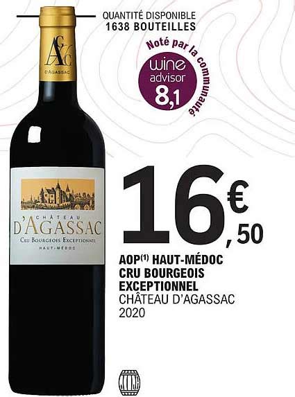 Promo Aop Haut M Doc Cru Bourgeois Exceptionnel Ch Teau D Agassac