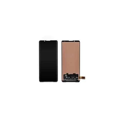 Ecran Lcd Et Vitre Tactile Noir Sans Chassis Pour Sony Xperia Ii