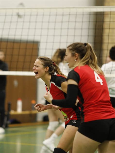 Damen Coole Momente Des Cupspiels Gegen Stv St Gallen Volleyball