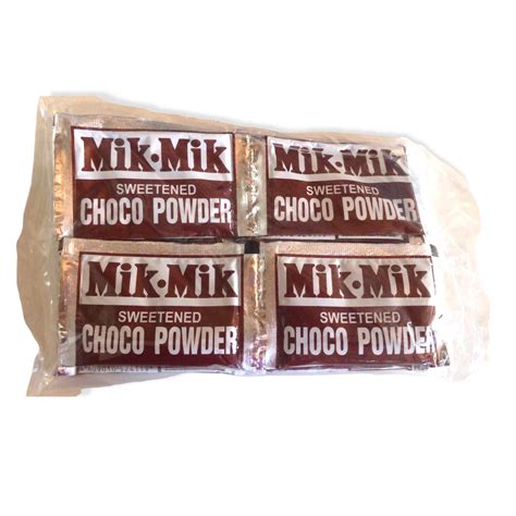 Mik Mik Sweetened Choco Powder 20 Pack 100 G Sukli Filipino