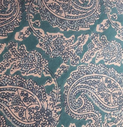 Green Cambric Cotton Ajrakh Printed Fabric At Rs 75 Meter Printed