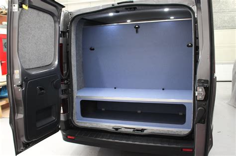 MTB Rear Garage Bike Storage In Van Camper Van Conversion Diy