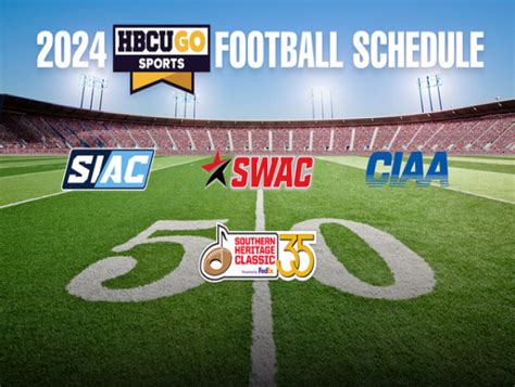 Allen Media Groups Hbcu Go Announces 26 Game Football Schedule For The