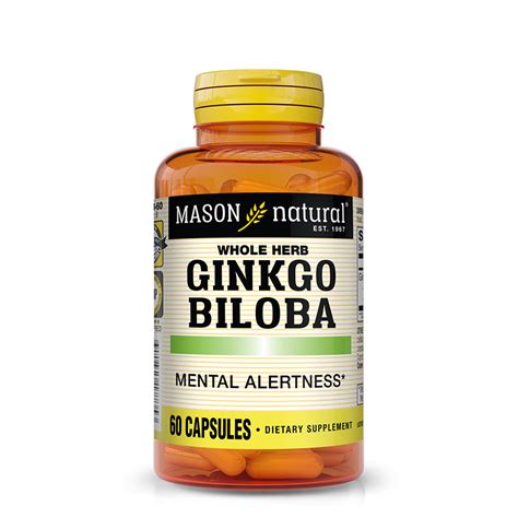 Ginkgo Biloba Mason Vitamins