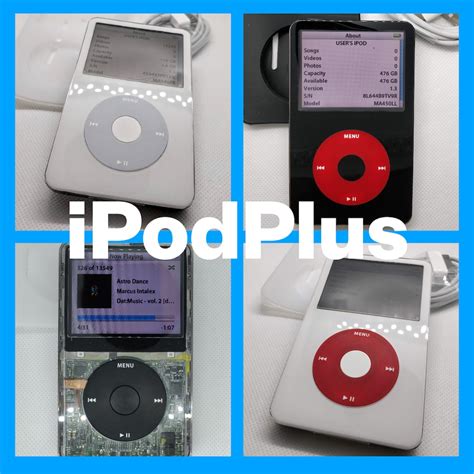 Create Your Own Apple Ipod Classic 5th Gen 3000mah Battery Wolfson DAC