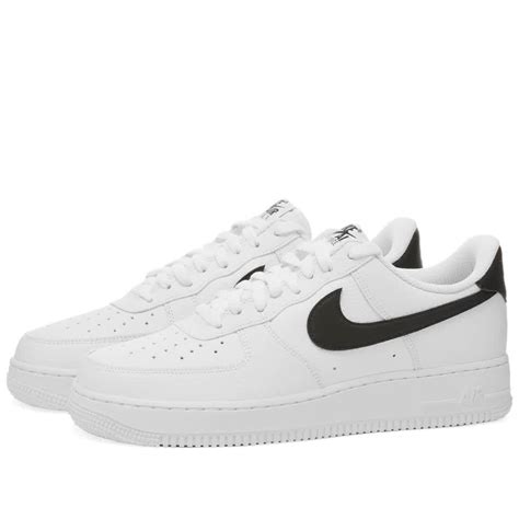 Nike Air Force 1 07 White And Black End Uk