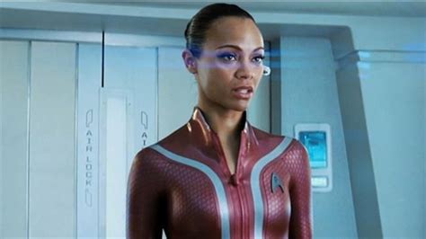 Zoe Saldana As Uhura In Star Trek Into Darkness Zoe Saldana Star Trek Into Darkness Zoe