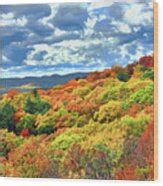 Bear Mountain Fall Foliage Vista Photograph by Regina Geoghan - Pixels