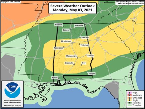 Storms Possible Tonight Enhanced Risk For Severe Weather On Tuesday