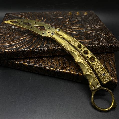 Butterfly Knife Gold