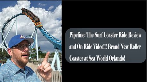 Pipeline The Surf Coaster Ride Review And On Ride Pov Brand New