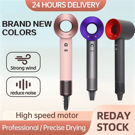Supersonic Hair Dryer W Negative Ion Hot Cold Air Msia Pin Hair Blower Year Warranty
