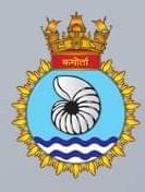 Arms Crest Of Ins Kamorta Indian Navy