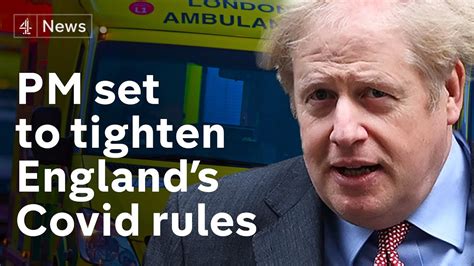 Boris Johnson To Set Out Tougher Covid Restrictions In England As