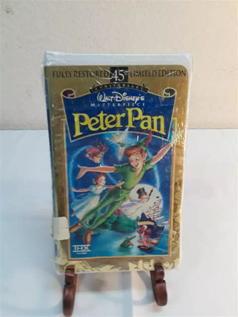 Walt Disney S Peter Pan Vhs Th Anniversary Limited Edition