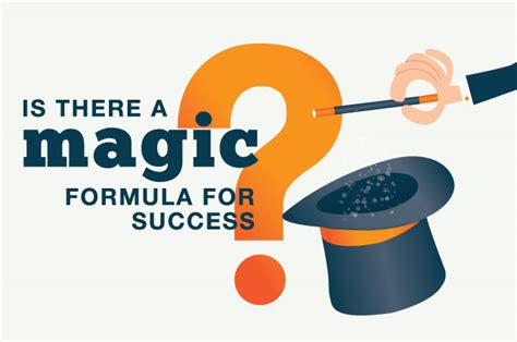 Is There A Magic Formula For Success