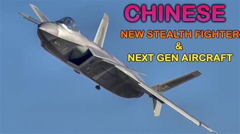 Chinese Warplane Firm Lays Out Plans For New Stealth Fighter Next