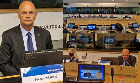 Gradonačelnik Stjepan Bošković u Bruxellesu na sastanku Europskog