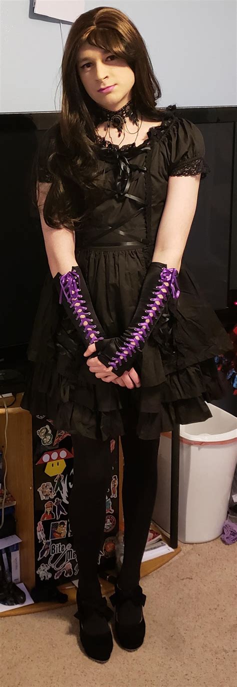 Gothic Outfit For A Party Im Going To Attend Rcrossdressing