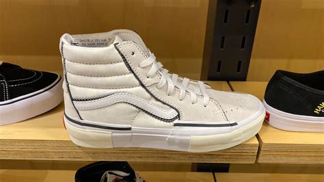 Vans Sk Hi Reconstruct Marshmallow White Youtube