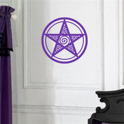 Pentagram Wall Art Etsy