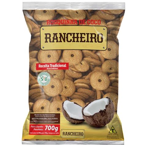 Rosca De Coco Rancheiro G Zero Lactose Shopee Brasil